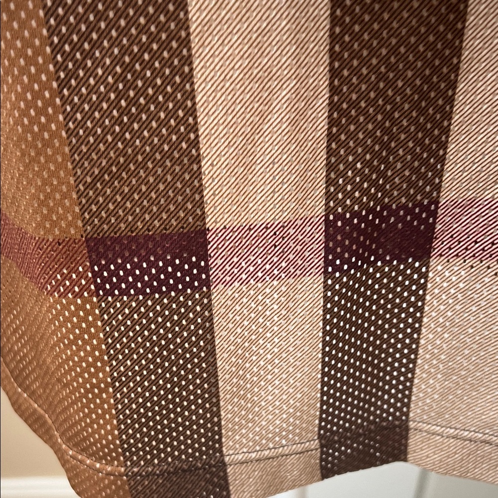 Burberry Brown and Cream Checkered Top - Picture 6 of 13